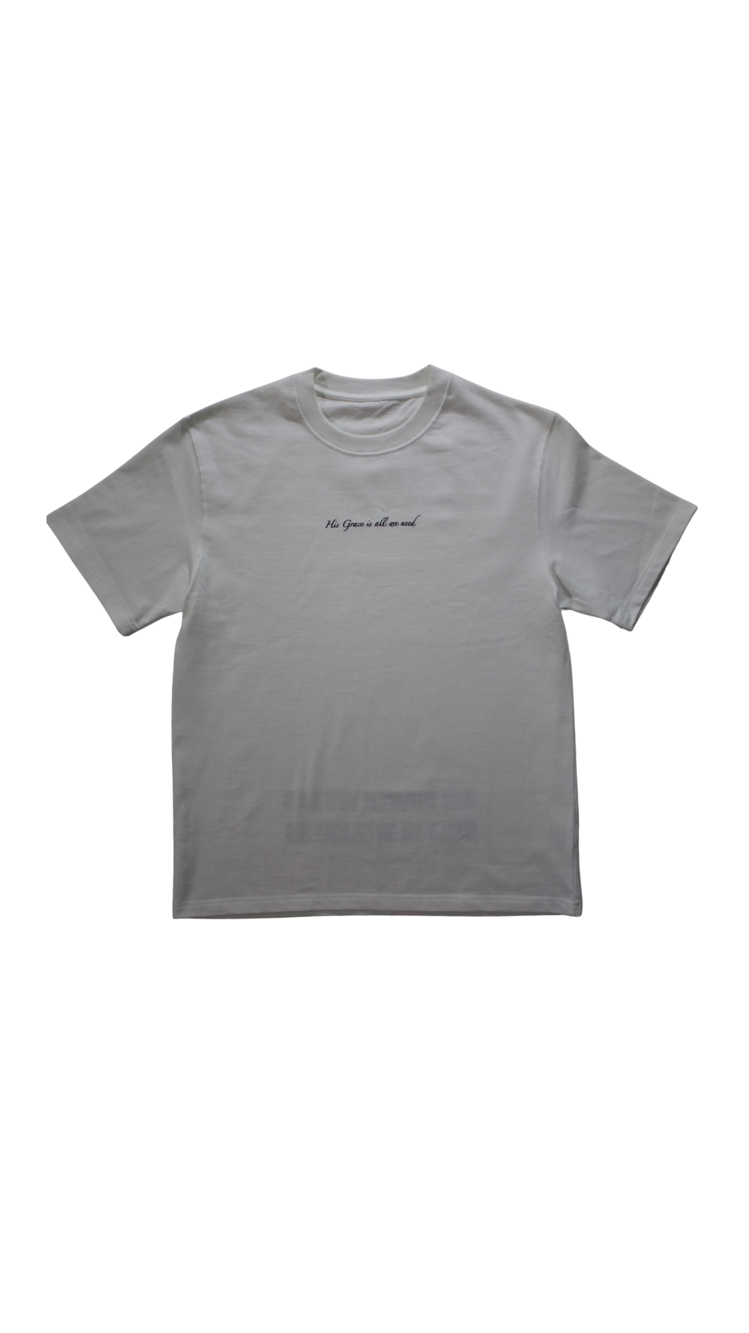 God's Grace Is All We Need - Premium Heavyweight Tee